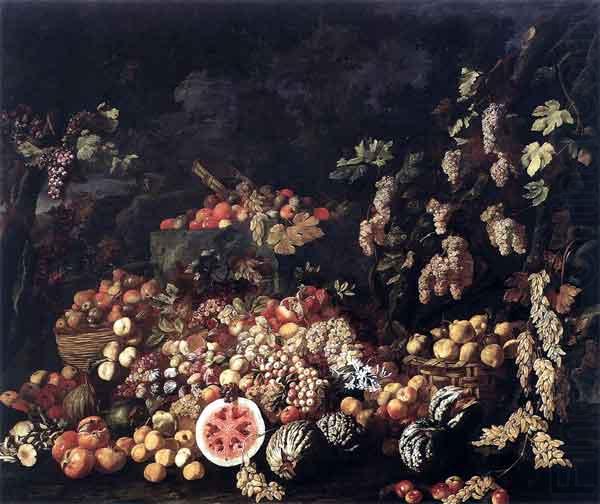 Natura Morta con Frutta e Fiori, RECCO, Giuseppe